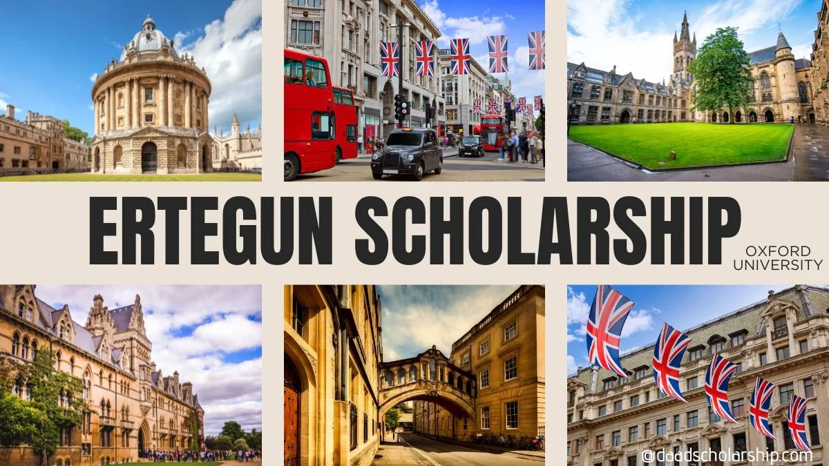 Fully Funded University of Oxford Ertegun Scholarship UK